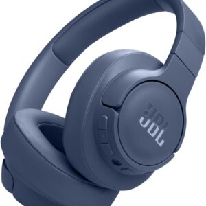 JBL TUNE 770NC - Adaptive Noise Cancelling with Smart Ambient Wireless Over-Ear Headphones, Bluetooth 5.3, Up to 70H battery life with speed charge, Lightweight, comfortable & foldable design (Blue)